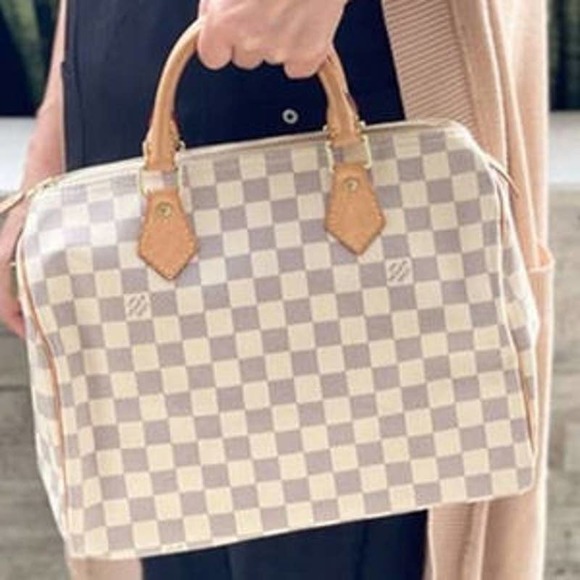 💎✨BEAUTIFUL✨💎 LOUIS VUITTON Damier Azur Speedy 30